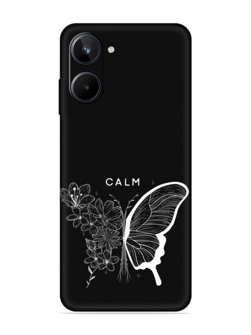 Calm Embossed Soft Silicone Case for Realme 10 (4G)