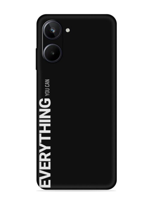 Everything You Can Embossed Soft Silicone Case for Realme 10 (4G) Zapvi