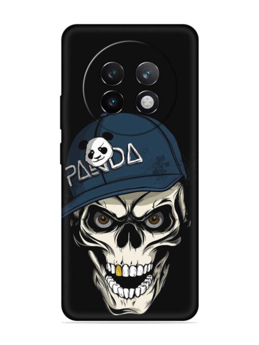 Panda Skull Embossed Soft Silicone Case for Realme 13 Plus (5G) Zapvi