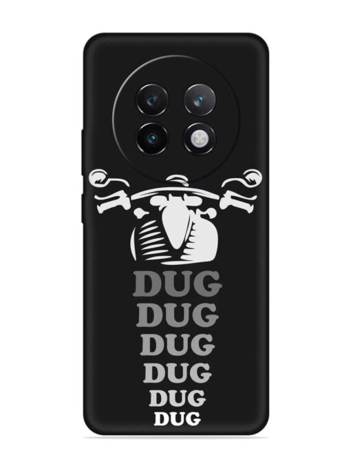 Dug Dug Dug Embossed Soft Silicone Case for Realme 13 Plus (5G) Zapvi