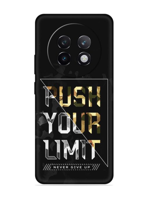 Push Your Limits Embossed Soft Silicone Case for Realme 13 Plus (5G)