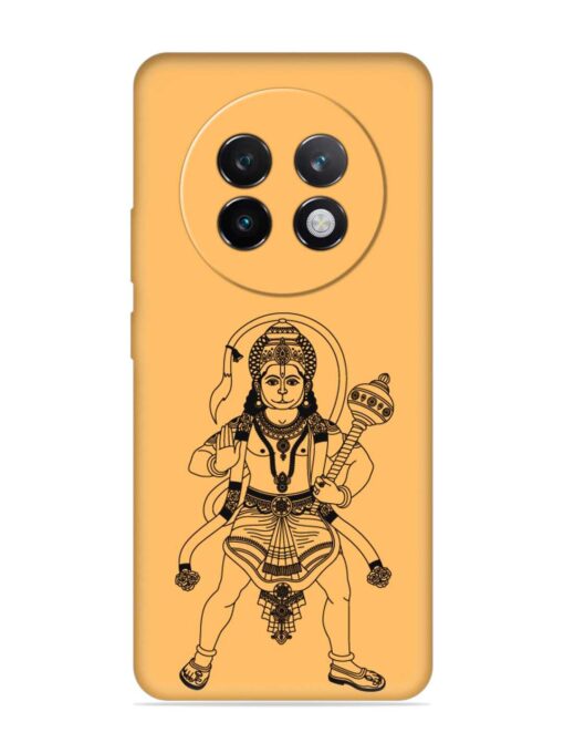 Indian God Hanuman Embossed Soft Silicone Case for Realme 13 Plus (5G)