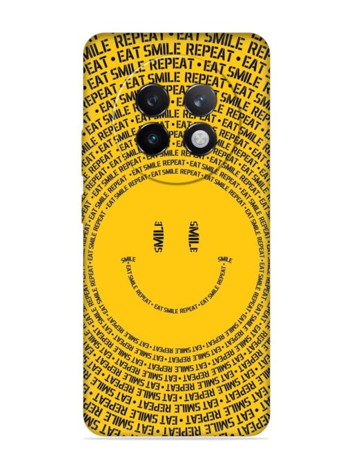 Smiley Embossed Soft Silicone Case for Realme 13 Plus (5G)