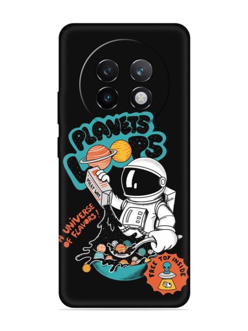 Planets Loop Embossed Soft Silicone Case for Realme 13 Plus (5G)