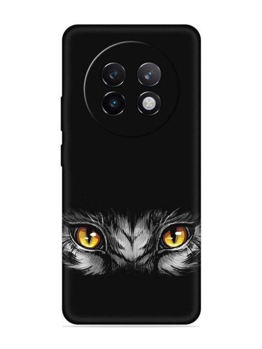 Scary Eye Embossed Soft Silicone Case for Realme 13 Plus (5G)