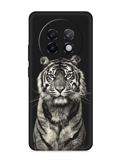 Tiger Art Embossed Soft Silicone Case for Realme 13 Plus (5G)