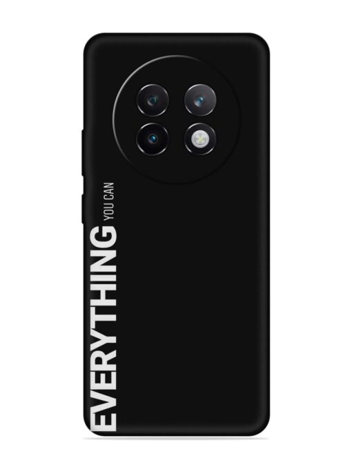 Everything You Can Embossed Soft Silicone Case for Realme 13 Plus (5G)