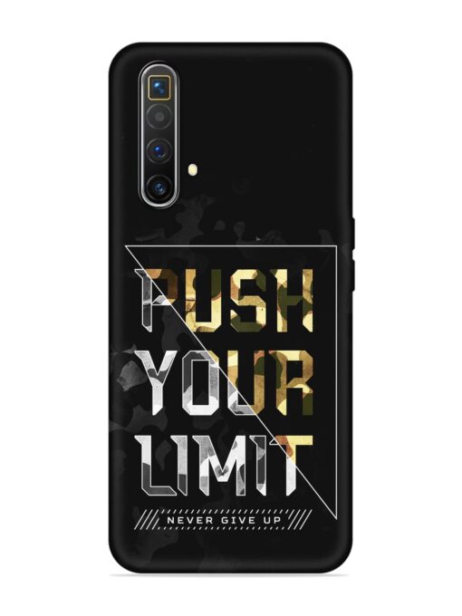 Push Your Limits Embossed Soft Silicone Case for Realme X3 Superzoom Zapvi