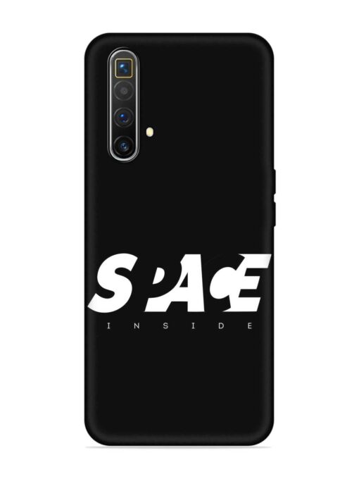 Space Typography Art Embossed Soft Silicone Case for Realme X3 Superzoom