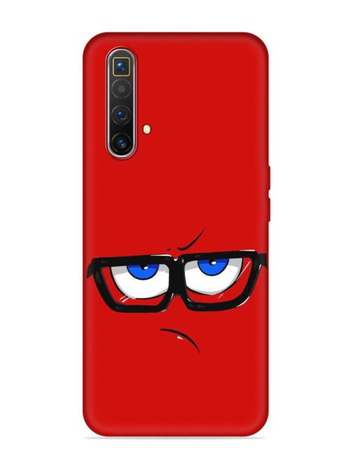 Rad Angry Face Embossed Soft Silicone Case for Realme X3 Superzoom