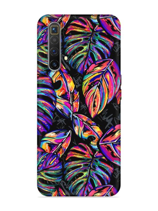 Tropical Seamless Vector Embossed Soft Silicone Case for Realme X3 Superzoom Zapvi