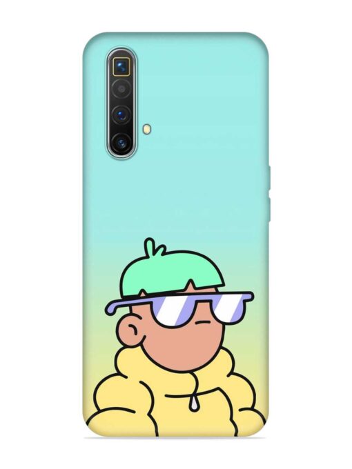 Doodles Cool Character Embossed Soft Silicone Case for Realme X3 Superzoom Zapvi