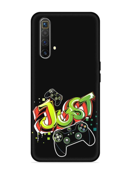 Graffiti Gamepad Illustration Embossed Soft Silicone Case for Realme X3 Superzoom Zapvi