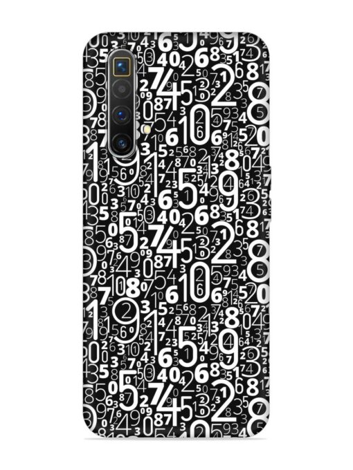 Many Numbers Different Embossed Soft Silicone Case for Realme X3 Superzoom