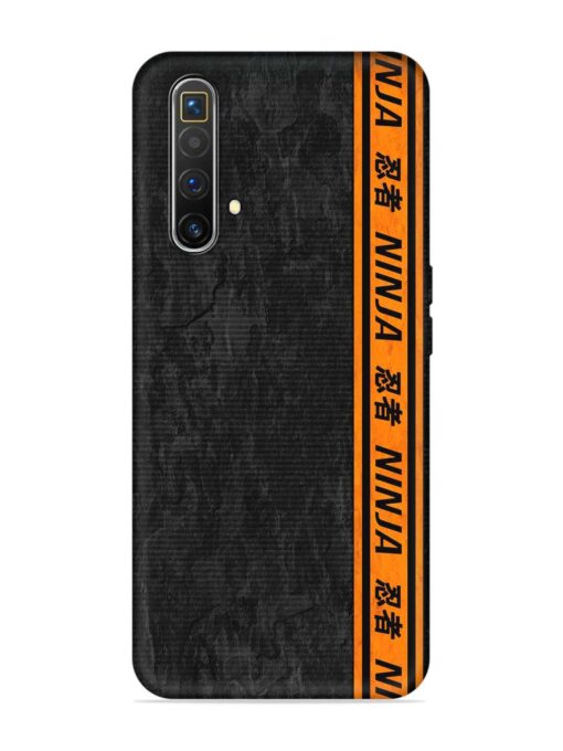 Ninja Srtips Embossed Soft Silicone Case for Realme X3 Superzoom