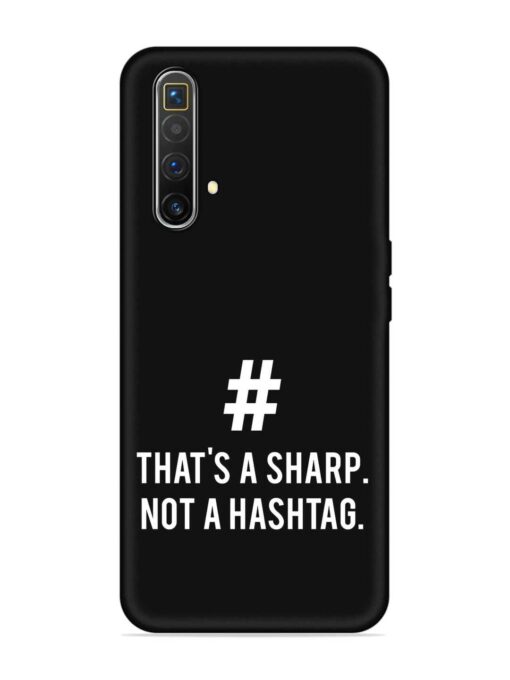 Thats Sharp Not Embossed Soft Silicone Case for Realme X3 Superzoom Zapvi