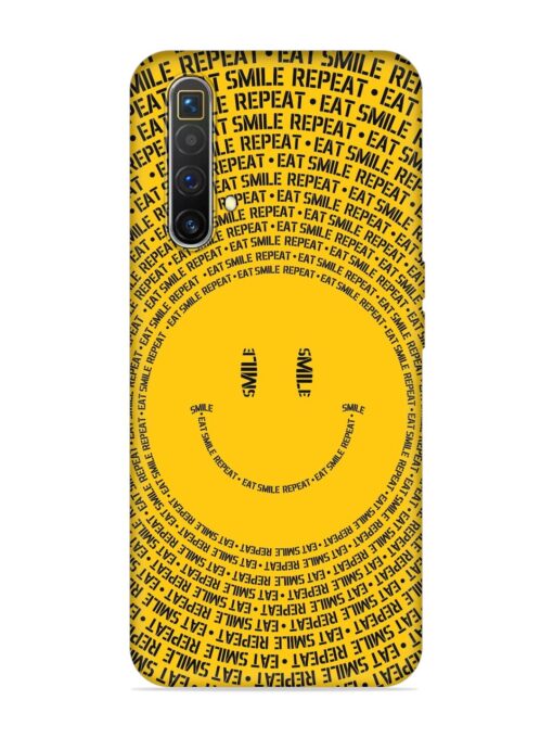 Smiley Embossed Soft Silicone Case for Realme X3 Superzoom