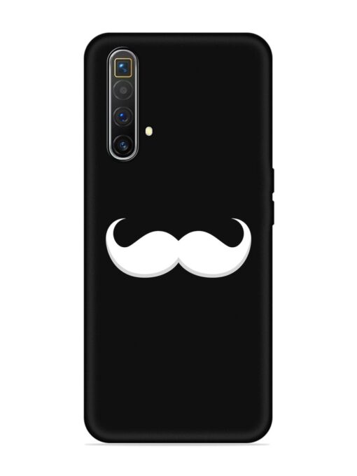 Mustache Vector Embossed Soft Silicone Case for Realme X3 Superzoom Zapvi