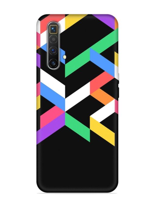 Colorshape Abstarct Embossed Soft Silicone Case for Realme X3 Superzoom