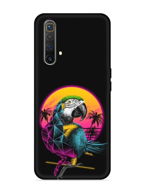 Rad Parrot Embossed Soft Silicone Case for Realme X3 Superzoom Zapvi