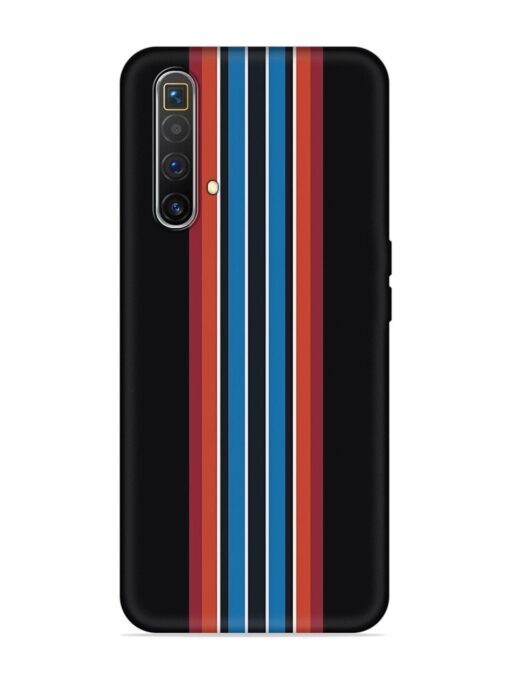 Vertical Strips Embossed Soft Silicone Case for Realme X3 Superzoom