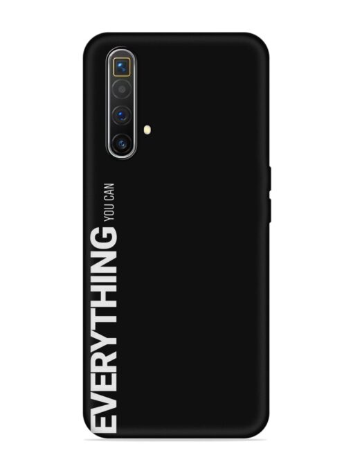 Everything You Can Embossed Soft Silicone Case for Realme X3 Superzoom