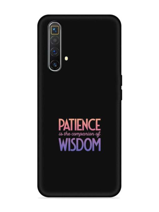 Patience Is The Embossed Soft Silicone Case for Realme X3 Superzoom