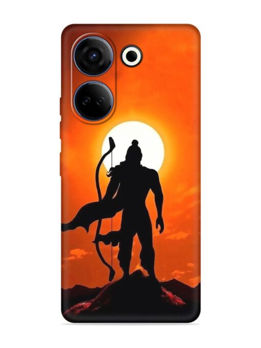 Shree Ram Embossed Soft Silicone Case for Tecno Camon 20 Zapvi