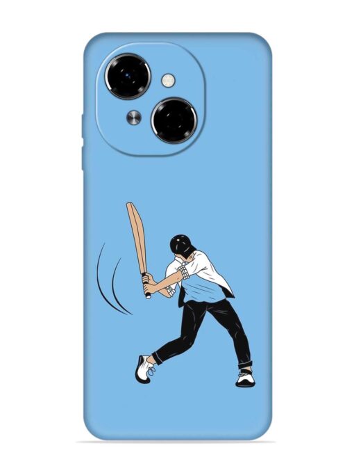 Cricket Gully Boy Embossed Soft Silicone Case for Tecno Spark Go 1