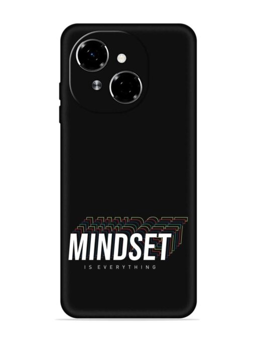 Mindset Everything Slogan Embossed Soft Silicone Case for Tecno Spark Go 1