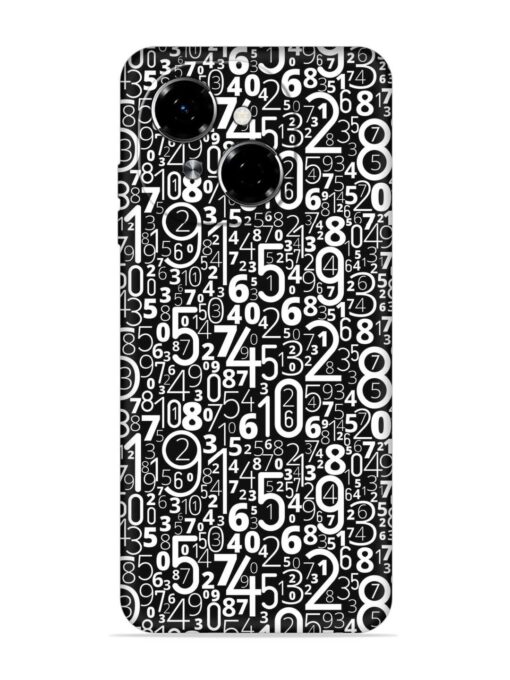 Many Numbers Different Embossed Soft Silicone Case for Tecno Spark Go 1