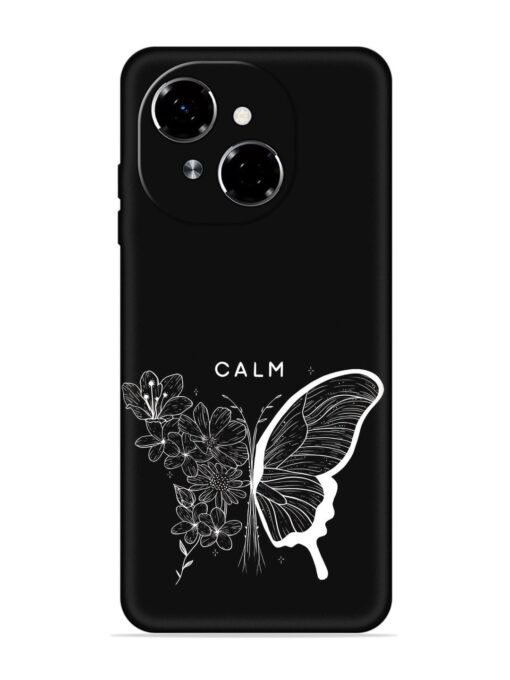 Calm Embossed Soft Silicone Case for Tecno Spark Go 1 Zapvi