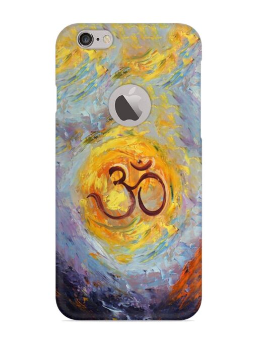 Om Quadro Snap Case for Apple Iphone 6 Plus (Logo Cut)