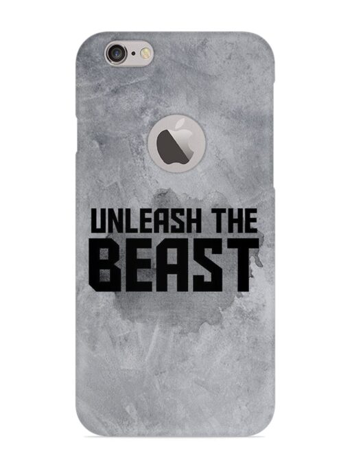 Unleash The Beast Snap Case for Apple Iphone 6 Plus (Logo Cut) Zapvi