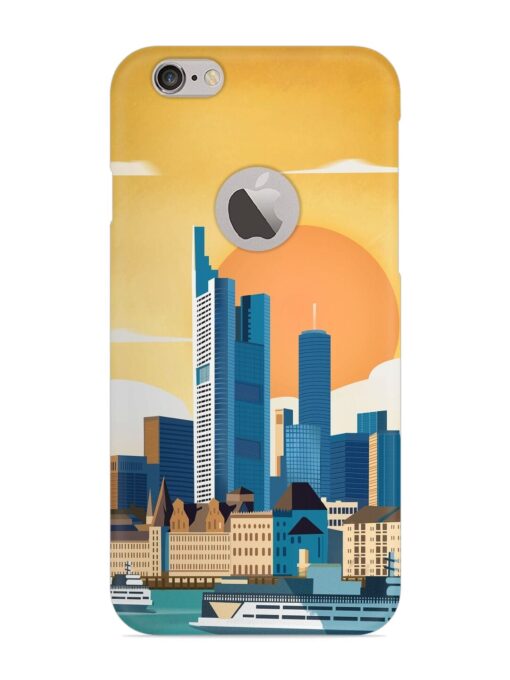 Germany Frankfurt Snap Case for Apple Iphone 6 Plus (Logo Cut) Zapvi