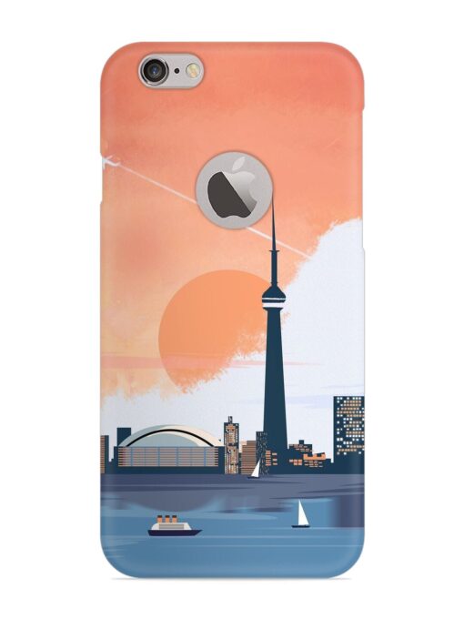 Toronto Canada Snap Case for Apple Iphone 6 Plus (Logo Cut)