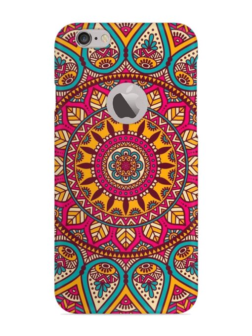 Mandala Joy Snap Case for Apple Iphone 6 Plus (Logo Cut)