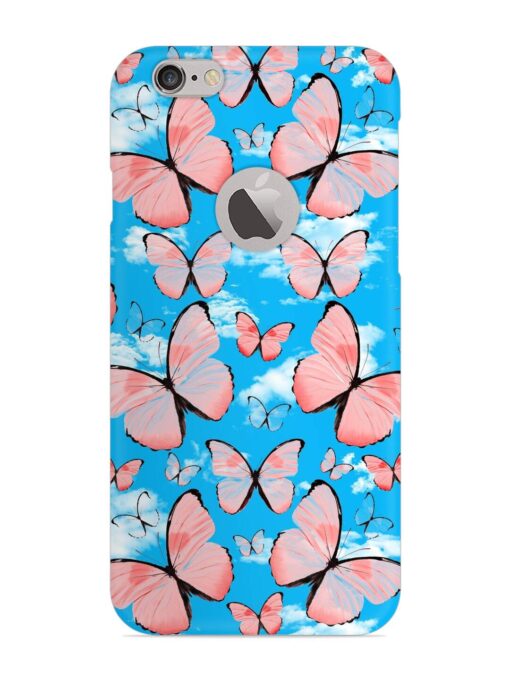 Seamless Pattern Tropical Snap Case for Apple Iphone 6 Plus (Logo Cut)