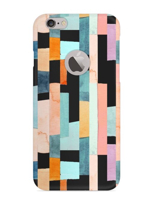 Geometric Seamless Pattern Snap Case for Apple Iphone 6 Plus (Logo Cut)