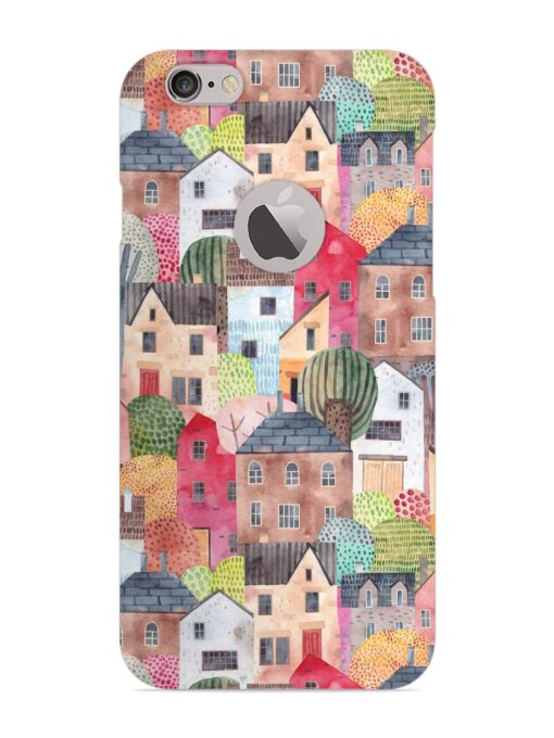 Abstract Seamless Pattern Snap Case for Apple Iphone 6 Plus (Logo Cut) Zapvi