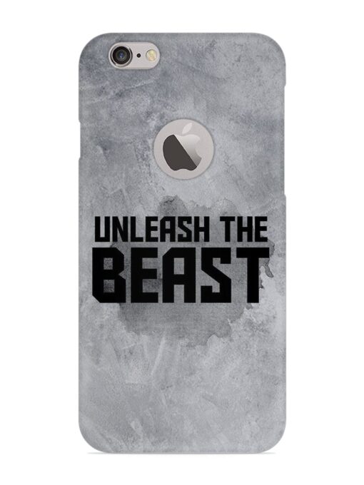 Unleash The Beast Snap Case for Apple Iphone 6S Plus (Logo Cut)