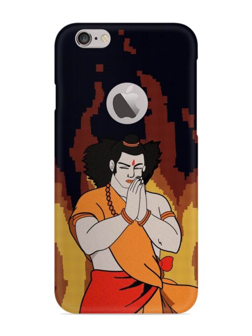 Shree Ram Snap Case for Apple Iphone 6S Plus (Logo Cut)