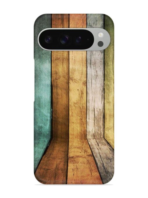 Wooden Realistic Art Snap Case for Google Pixel 9 Pro