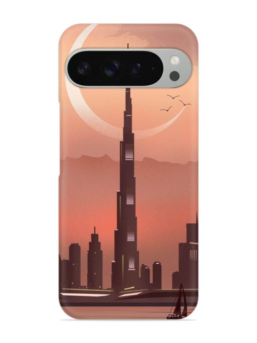 Landmark Burj Khalifa Snap Case for Google Pixel 9 Pro Zapvi