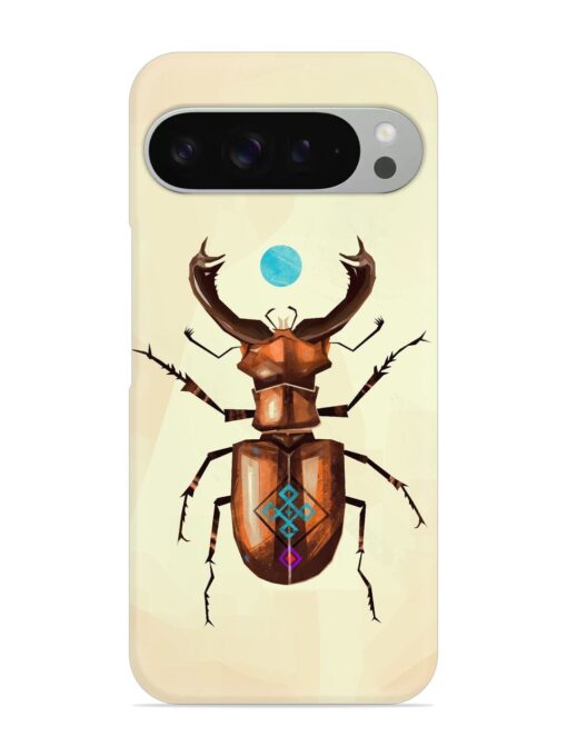 Stag Beetle Vector Snap Case for Google Pixel 9 Pro