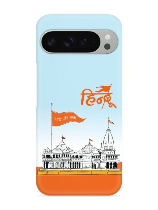 Ram Mandir Hindu Snap Case for Google Pixel 9 Pro