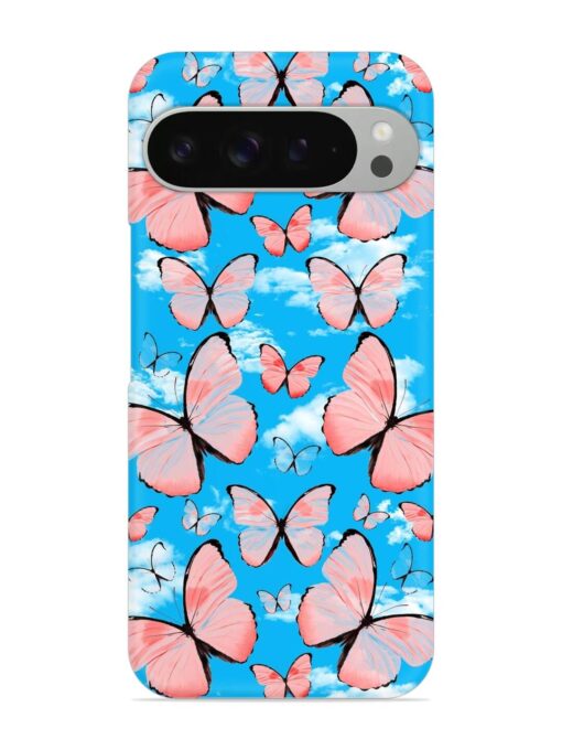 Seamless Pattern Tropical Snap Case for Google Pixel 9 Pro