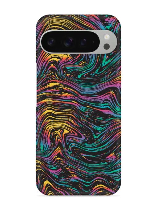 Abstract Liquid Colors Snap Case for Google Pixel 9 Pro