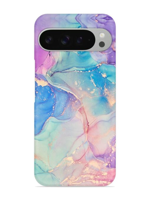 Alcohol Ink Colors Snap Case for Google Pixel 9 Pro