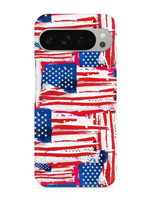 Usa Flag Seamless Snap Case for Google Pixel 9 Pro